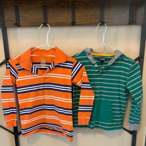 Boys Youth Size 6/7 long sleeve shirts (sold together)